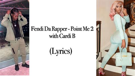 fendi lyrics translation|cardi b point me 2.